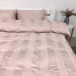 Постільна білизна Woodbury's страйп-сатин Pink 5