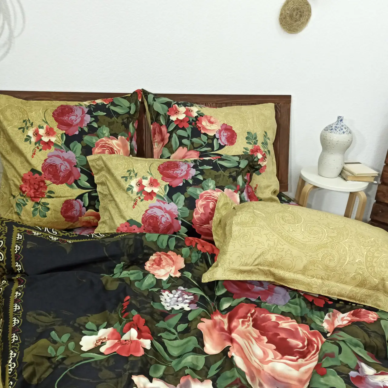 Постільна білизна євро Vie Nouvelle Сатин Фотопринт RP A-018