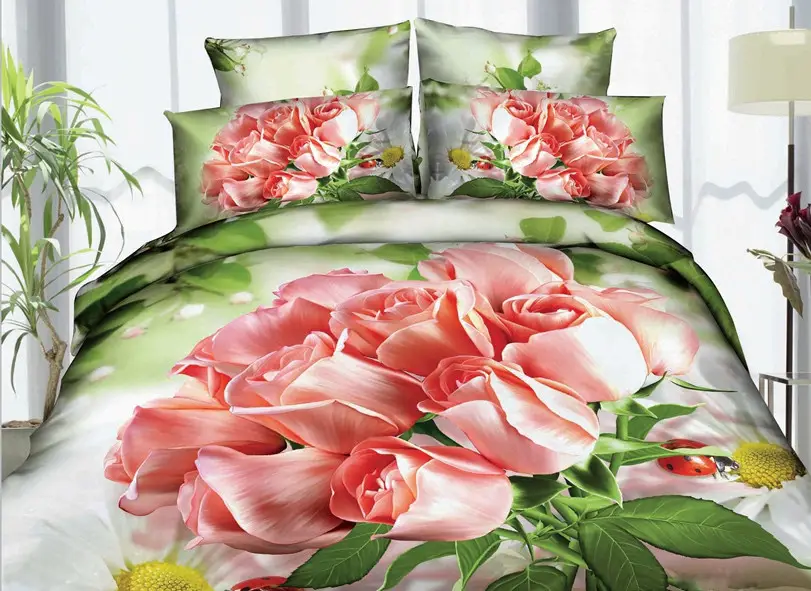 Постільна білизна євро Vie Nouvelle Сатин Фотопринт RP A-035