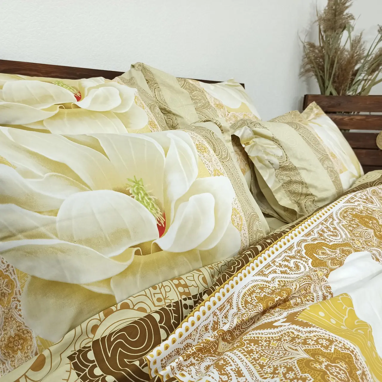 Постільна білизна євро Vie Nouvelle Сатин Фотопринт RP A-036