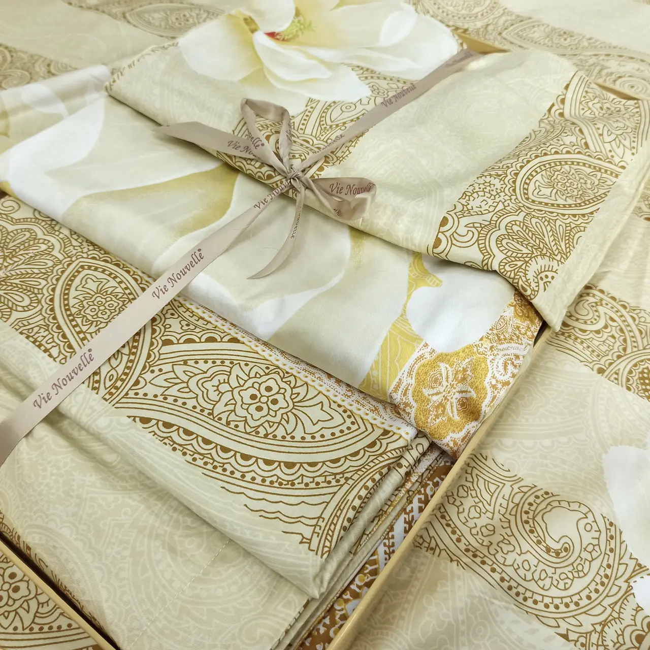 Постільна білизна євро Vie Nouvelle Сатин Фотопринт RP A-036