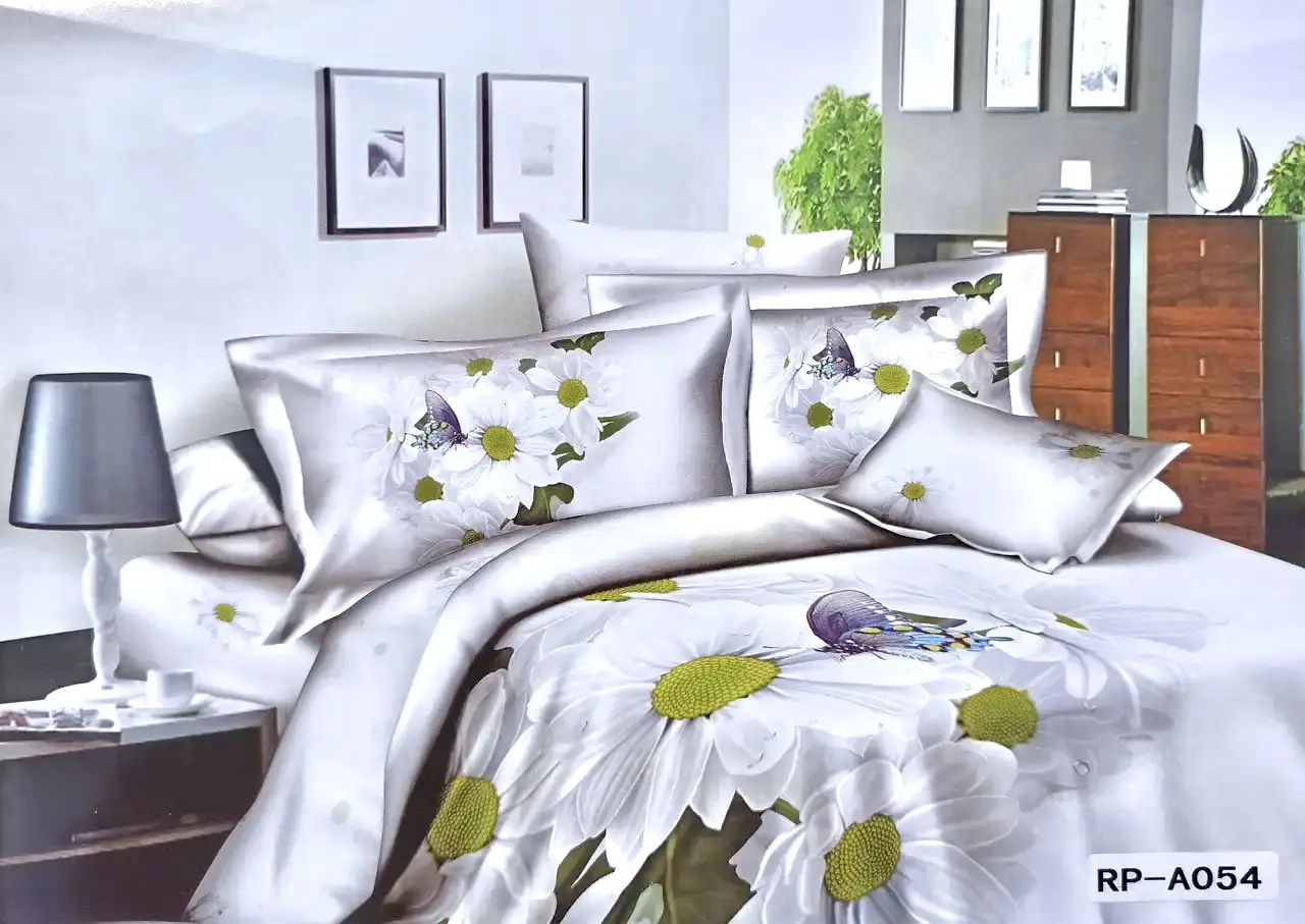 Постільна білизна євро Vie Nouvelle Сатин Фотопринт RP A-054