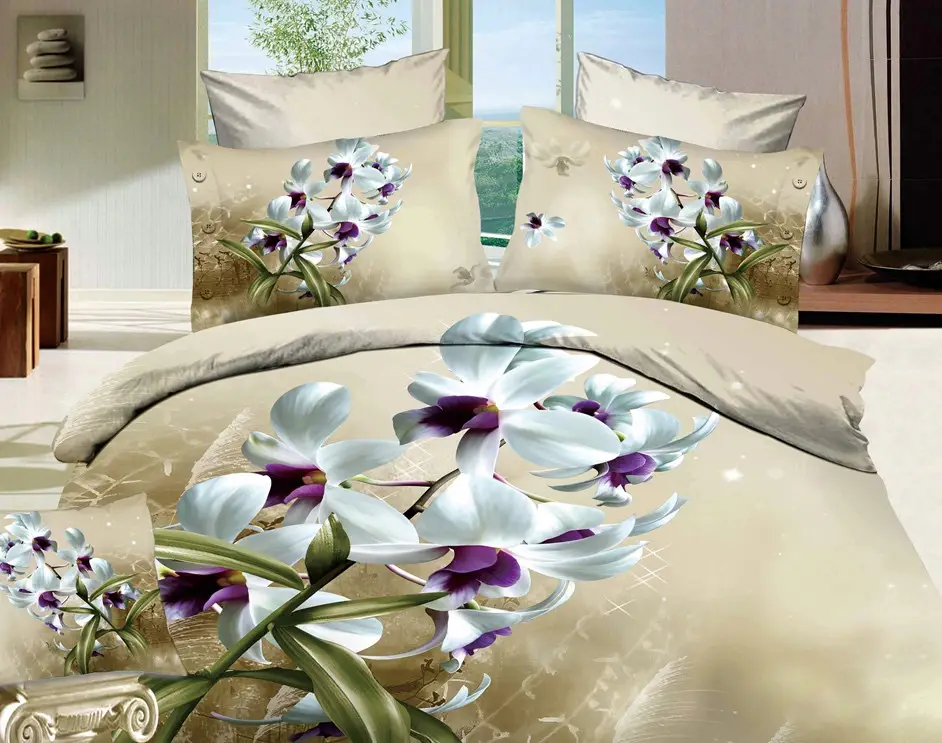 Постільна білизна євро Vie Nouvelle Сатин Фотопринт RP A-17