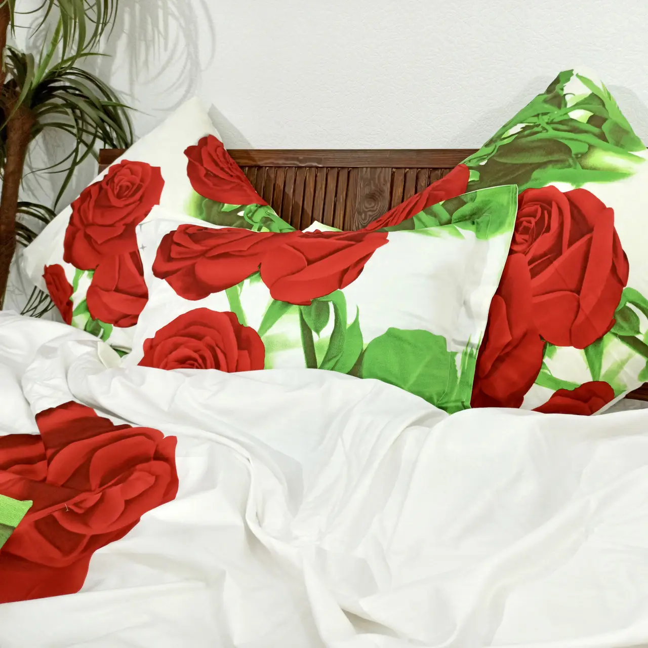 Постільна білизна євро Vie Nouvelle Сатин Фотопринт RP A-007