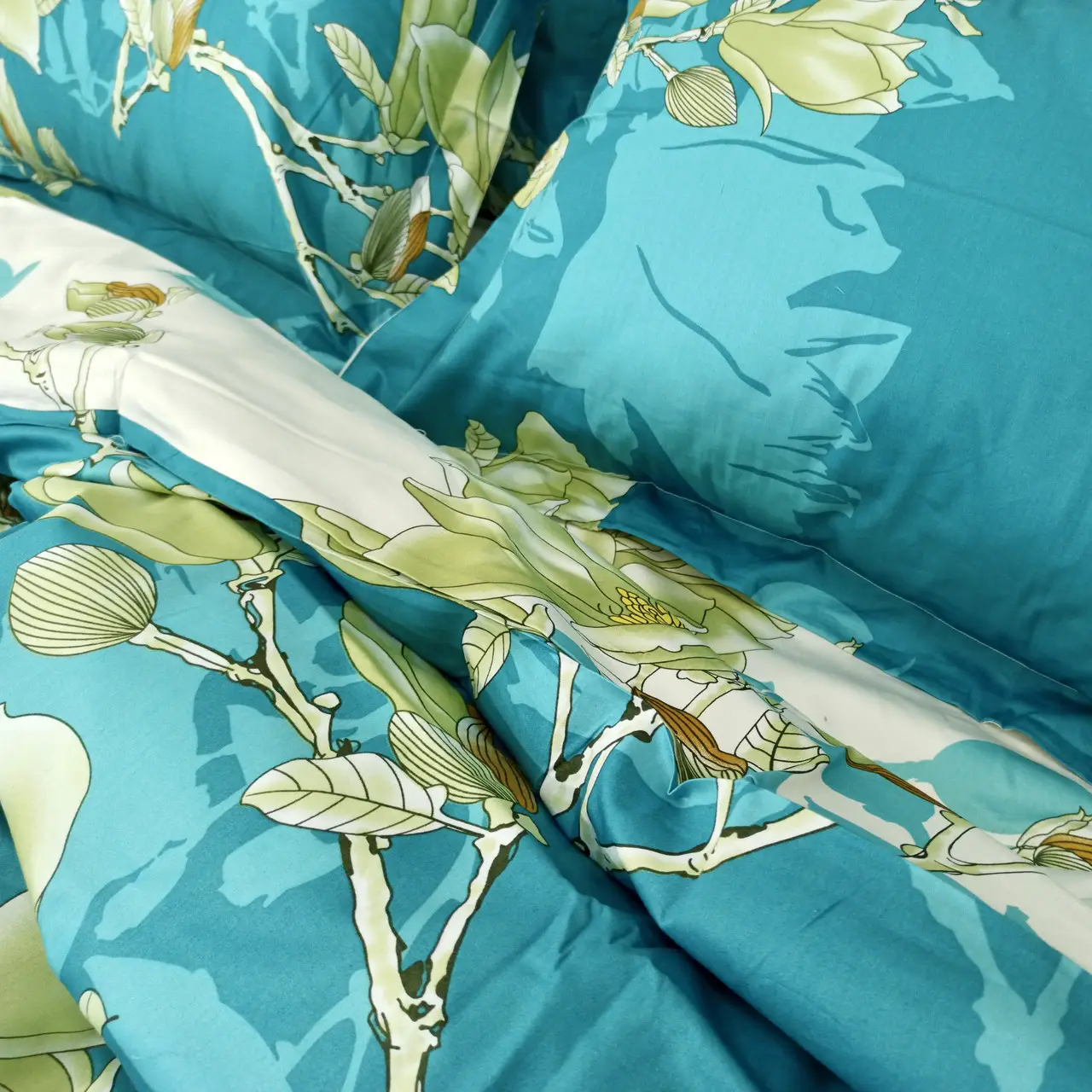 Постільна білизна євро Vie Nouvelle Сатин Фотопринт RP A-1