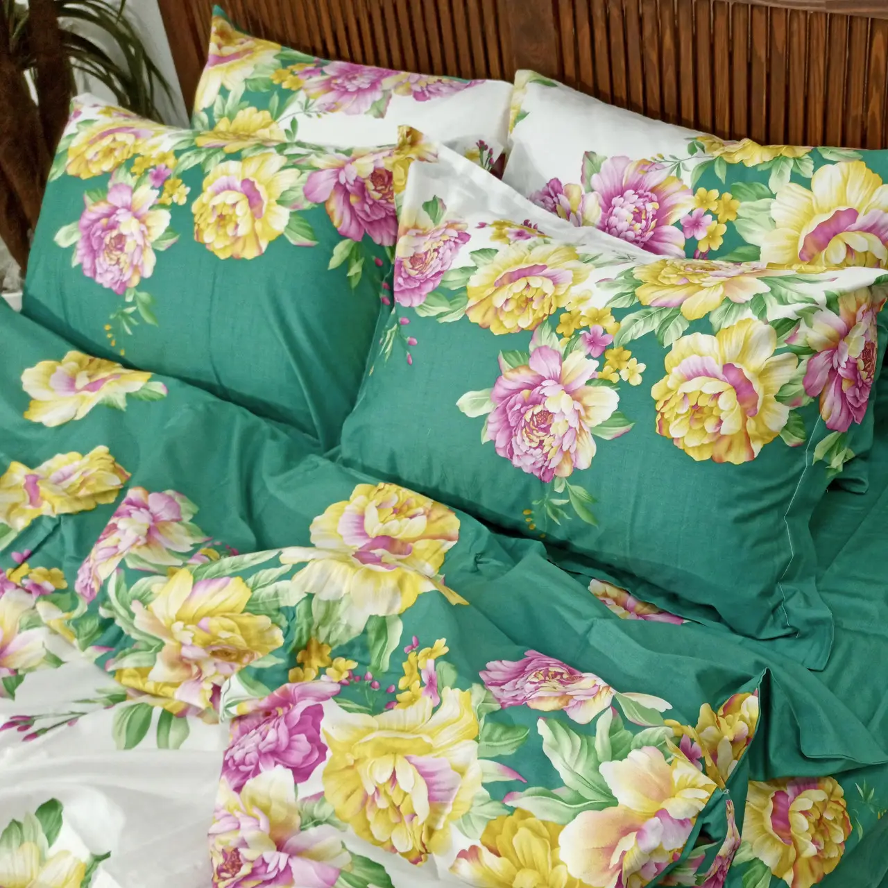 Постільна білизна євро Vie Nouvelle Сатин Фотопринт RP A-11