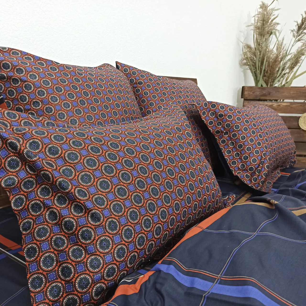 Постільна білизна євро Vie Nouvelle Сатин Фотопринт RP A-12