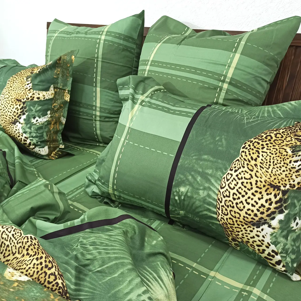 Постільна білизна євро Vie Nouvelle Сатин Фотопринт RP A-14