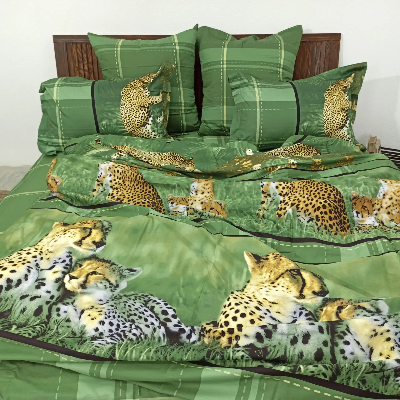 Постільна білизна євро Vie Nouvelle Сатин Фотопринт RP A-14