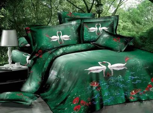 Постільна білизна євро Vie Nouvelle Сатин Фотопринт RP A-2