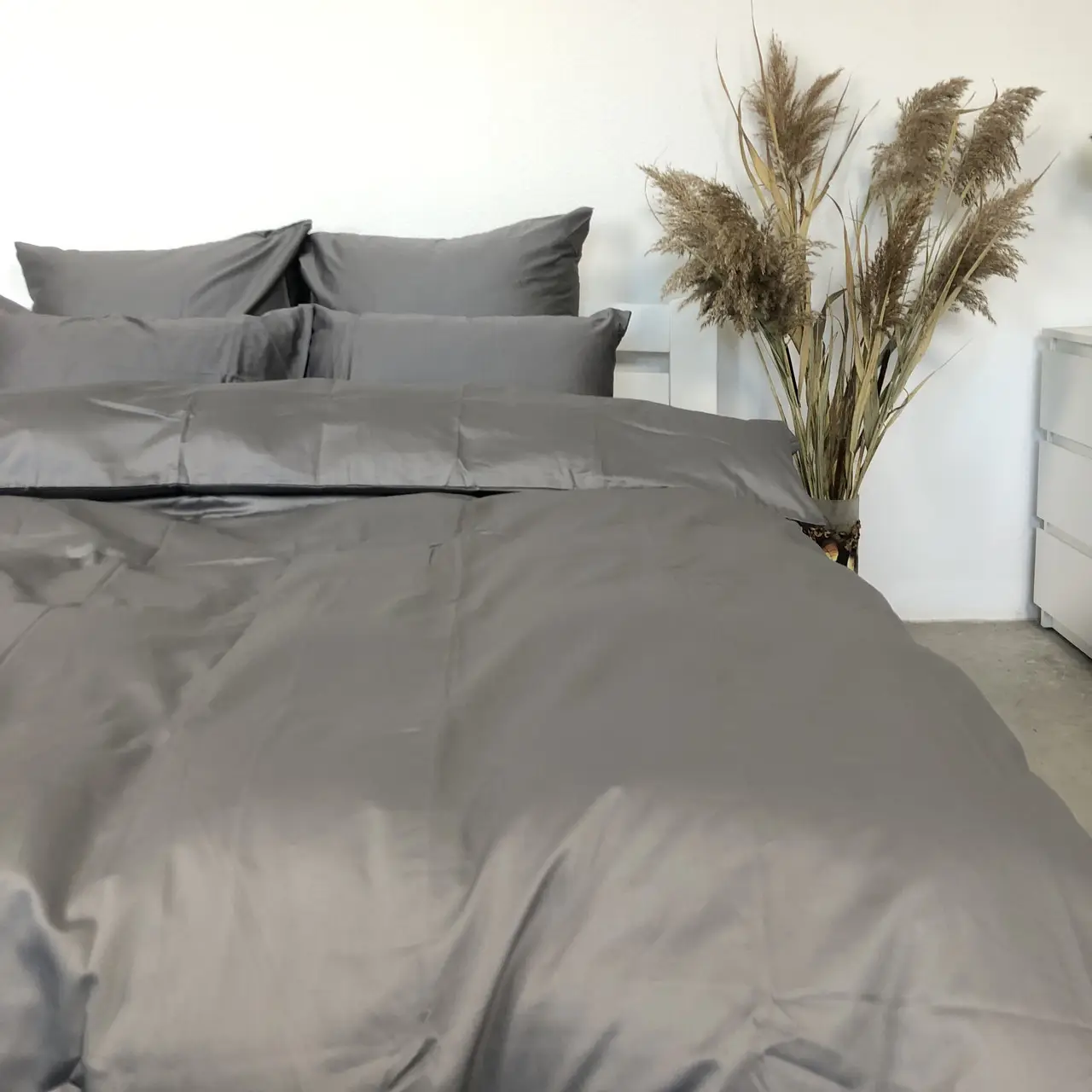 Постільна білизна Woodbury’s сатин преміум полуторна 150×214 Silver Filgree S