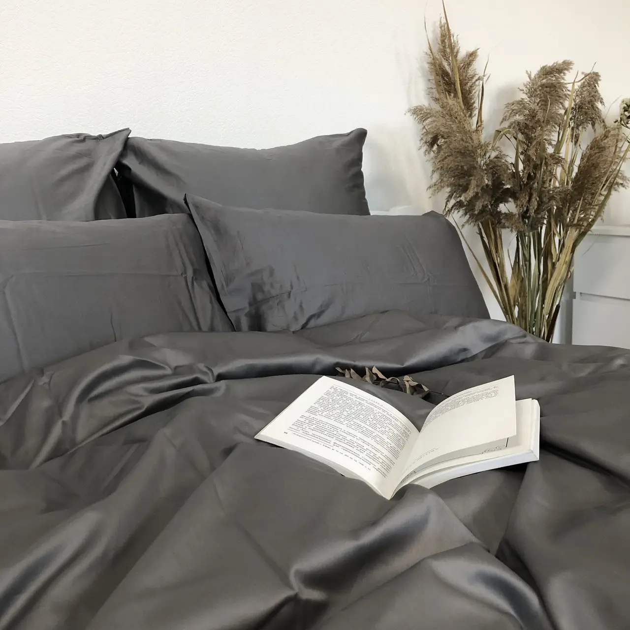 Постільна білизна Woodbury’s сатин преміум полуторна 150×214 Silver Filgree S