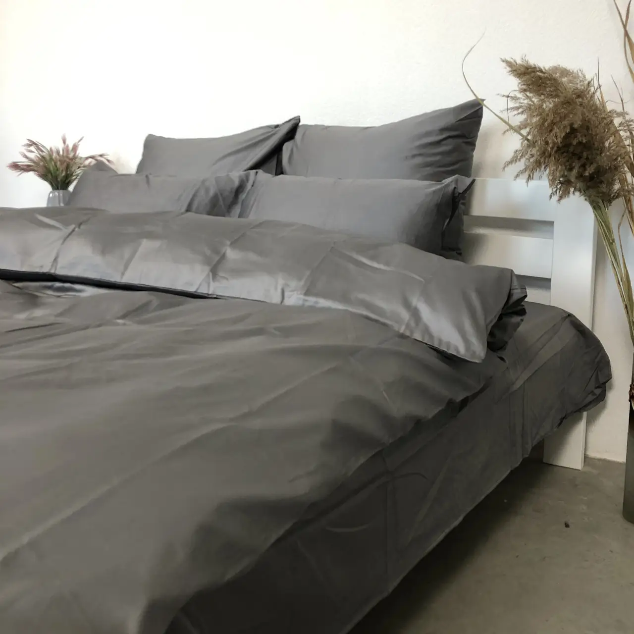 Постільна білизна Woodbury’s сатин преміум полуторна 150×214 Silver Filgree S