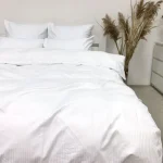 Постільна білизна Woodbury's страйп-сатин White 0,5